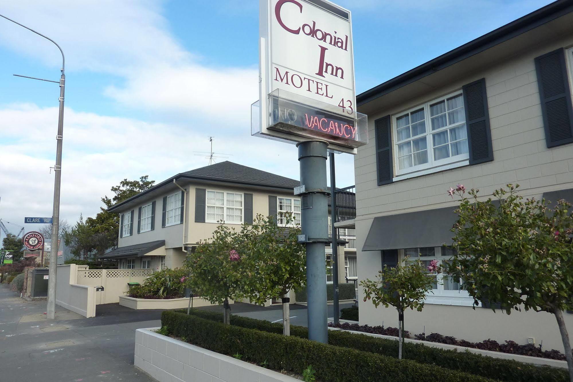 Colonial Inn Motel Christchurch Bagian luar foto